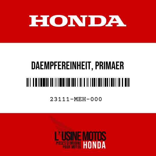 image de 23111-MEH-000 DAEMPFEREINHEIT, PRIMAER
