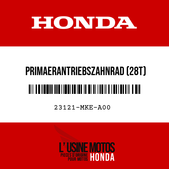 image de 23121-MKE-A00 PRIMAERANTRIEBSZAHNRAD (28T)