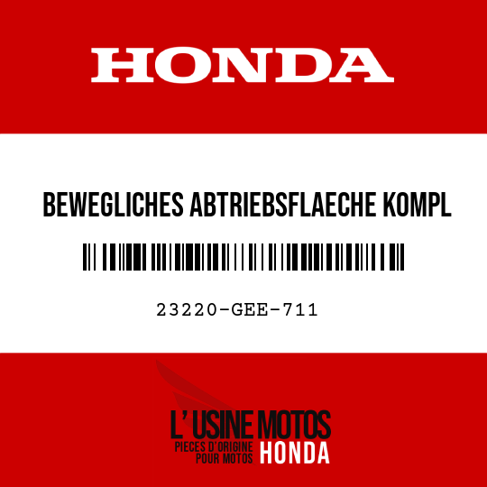 image de 23220-GEE-711 BEWEGLICHES ABTRIEBSFLAECHE KOMPL