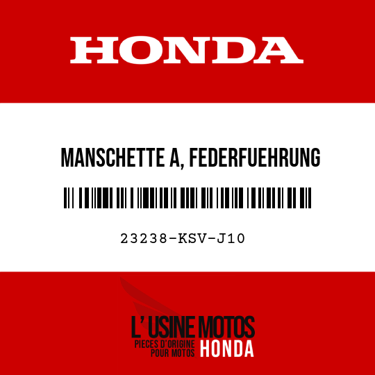 image de 23238-KSV-J10 MANSCHETTE A, FEDERFUEHRUNG