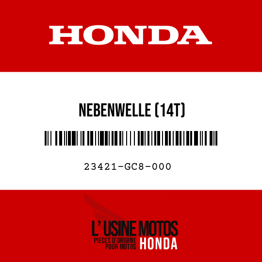 image de 23421-GC8-000 NEBENWELLE (14T)