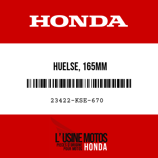 image de 23422-KSE-670 HUELSE, 165MM