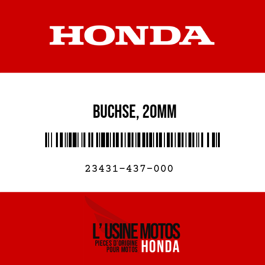 image de 23431-437-000 BUCHSE, 20MM