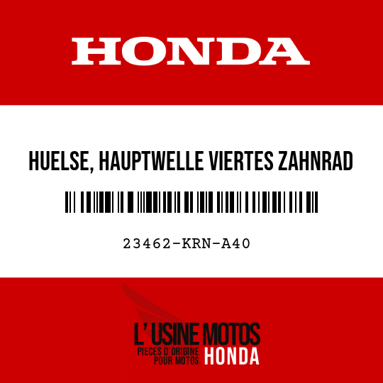 image de 23462-KRN-A40 HUELSE, HAUPTWELLE VIERTES ZAHNRAD