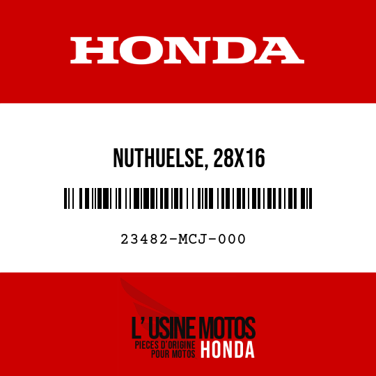 image de 23482-MCJ-000 NUTHUELSE, 28X16
