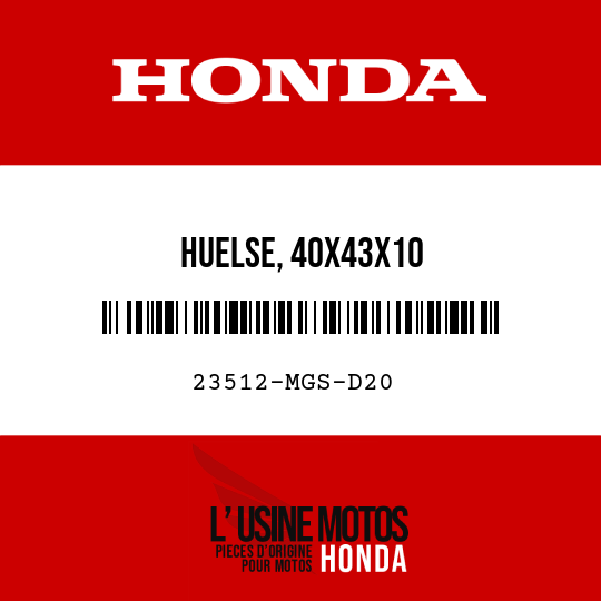 image de 23512-MGS-D20 HUELSE, 40X43X10