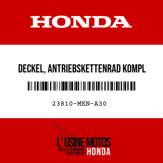 image de 23810-MEN-A30 DECKEL, ANTRIEBSKETTENRAD KOMPL