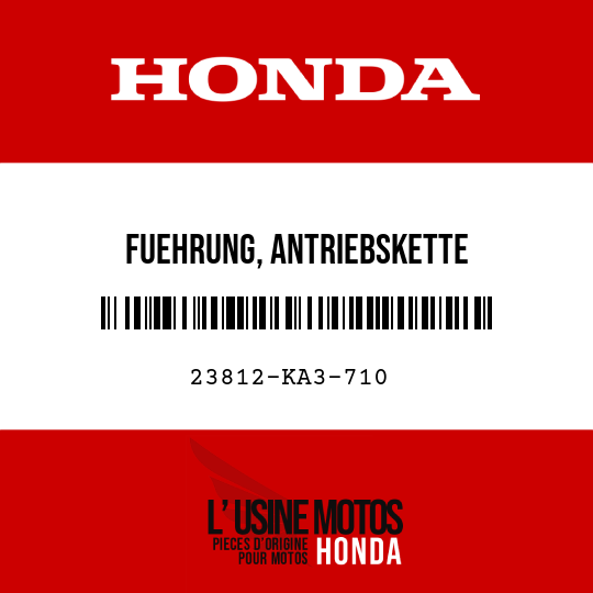 image de 23812-KA3-710 FUEHRUNG, ANTRIEBSKETTE