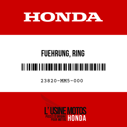 image de 23820-MM5-000 FUEHRUNG, RING