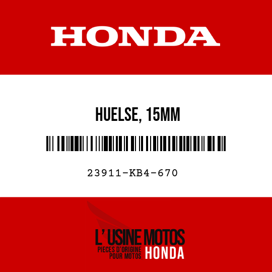 image de 23911-KB4-670 HUELSE, 15MM