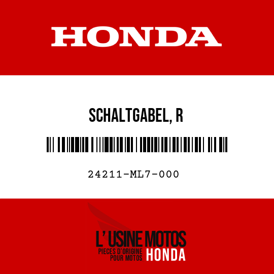 image de 24211-ML7-000 SCHALTGABEL, R