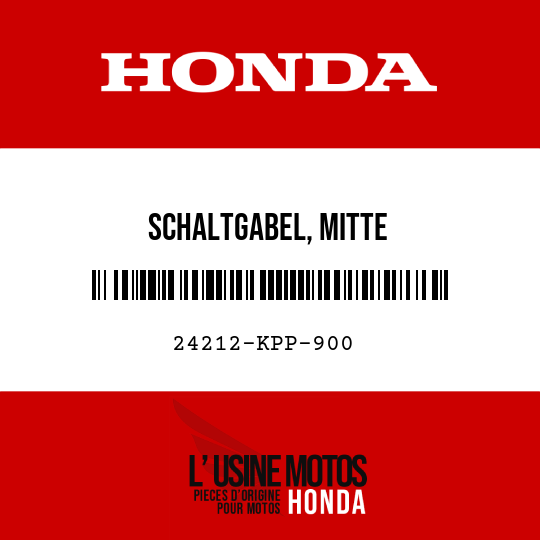 image de 24212-KPP-900 SCHALTGABEL, MITTE