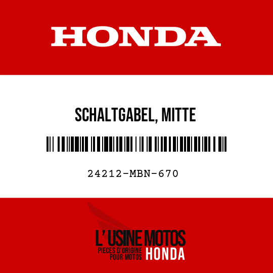 image de 24212-MBN-670 SCHALTGABEL, MITTE