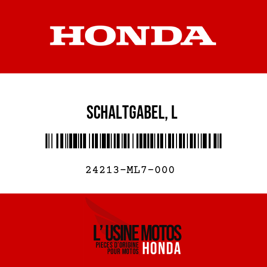 image de 24213-ML7-000 SCHALTGABEL, L