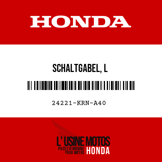 image de 24221-KRN-A40 SCHALTGABEL, L