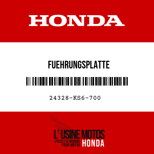 image de 24328-KS6-700 FUEHRUNGSPLATTE