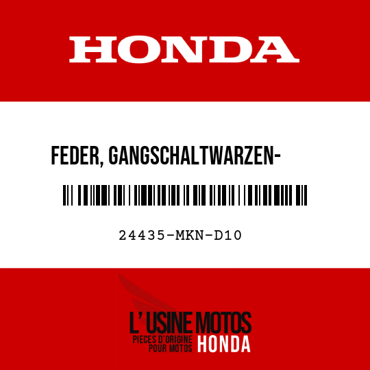 image de 24435-MKN-D10 FEDER, GANGSCHALTWARZEN- ANSCHLAG