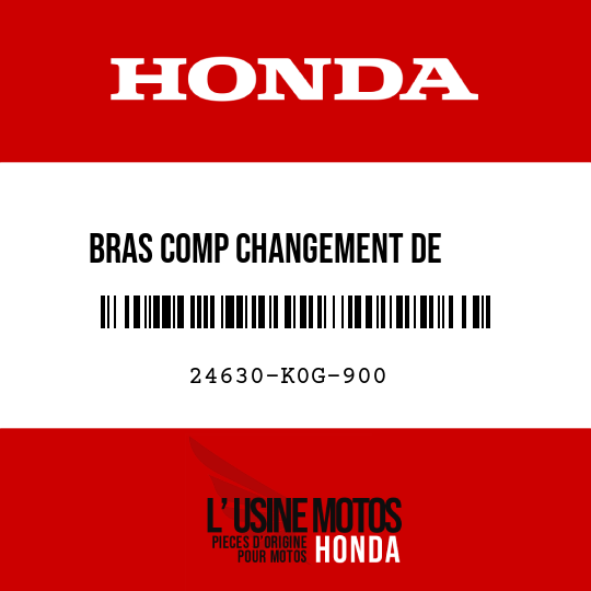 image de 24630-K0G-900 BRAS COMP CHANGEMENT DE      VITESSE