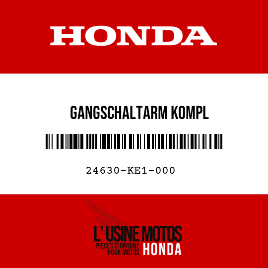 image de 24630-KE1-000 GANGSCHALTARM KOMPL