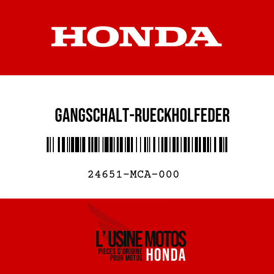 image de 24651-MCA-000 GANGSCHALT-RUECKHOLFEDER