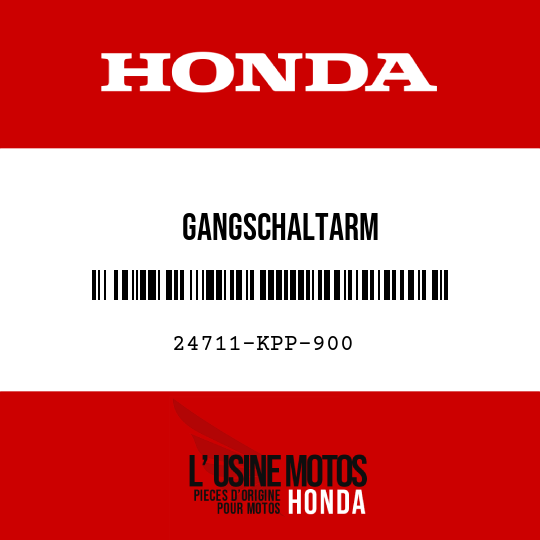 image de 24711-KPP-900 GANGSCHALTARM