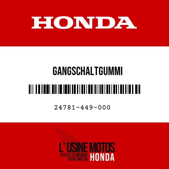 image de 24781-449-000 GANGSCHALTGUMMI