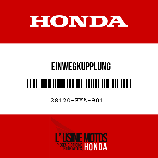 image de 28120-KYA-901 EINWEGKUPPLUNG