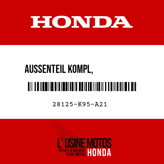 image de 28125-K95-A21 AUSSENTEIL KOMPL,            ANLASSERKUPPLUNG (NSK)