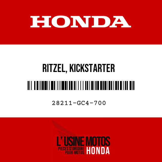 image de 28211-GC4-700 RITZEL, KICKSTARTER