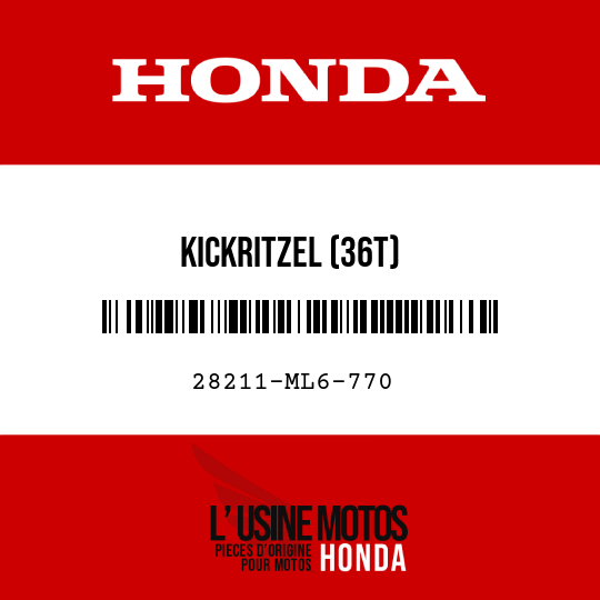 image de 28211-ML6-770 KICKRITZEL (36T)
