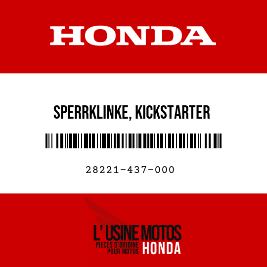 image de 28221-437-000 SPERRKLINKE, KICKSTARTER