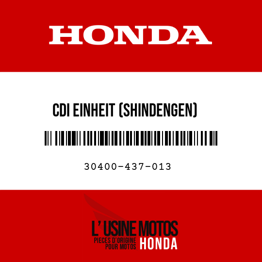 image de 30400-437-013 CDI EINHEIT (SHINDENGEN)
