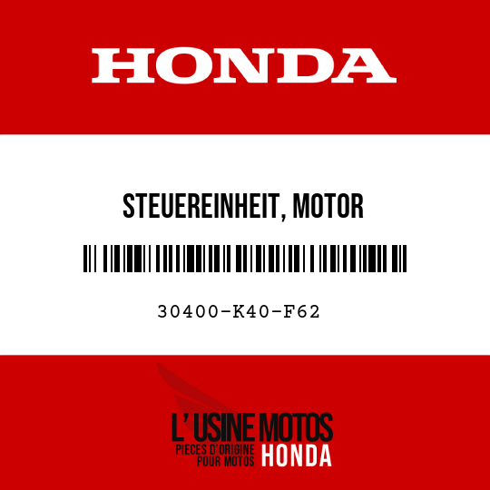 image de 30400-K40-F62 STEUEREINHEIT, MOTOR