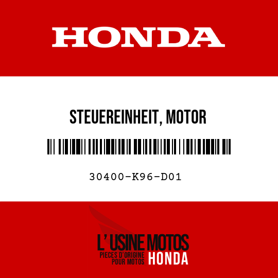 image de 30400-K96-D01 STEUEREINHEIT, MOTOR