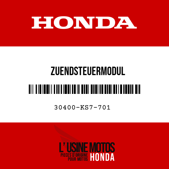 image de 30400-KS7-701 ZUENDSTEUERMODUL