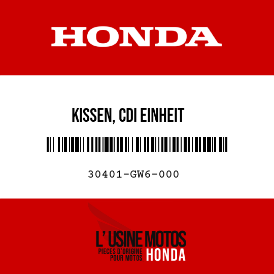 image de 30401-GW6-000 KISSEN, CDI EINHEIT
