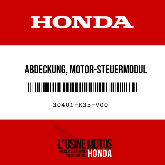 image de 30401-K35-V00 ABDECKUNG, MOTOR-STEUERMODUL