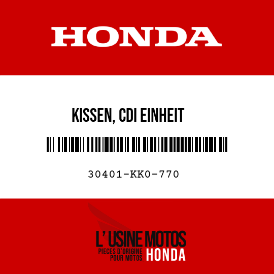 image de 30401-KK0-770 KISSEN, CDI EINHEIT