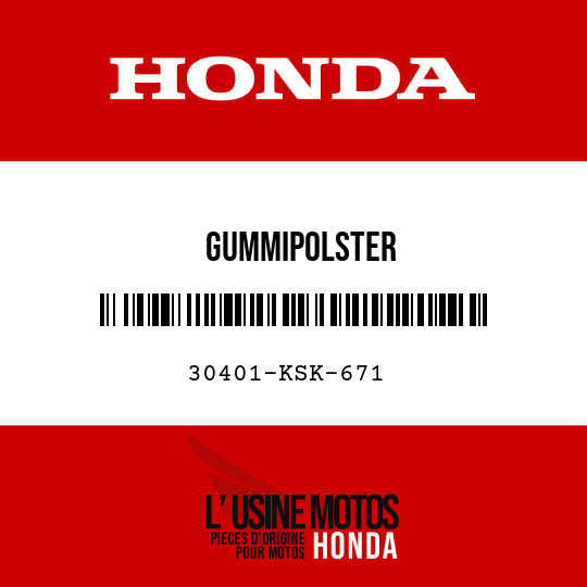 image de 30401-KSK-671 GUMMIPOLSTER