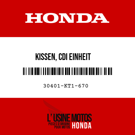 image de 30401-KT1-670 KISSEN, CDI EINHEIT