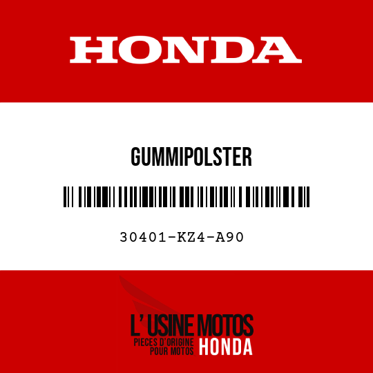 image de 30401-KZ4-A90 GUMMIPOLSTER