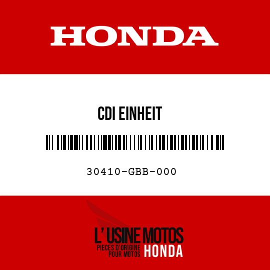 image de 30410-GBB-000 CDI EINHEIT