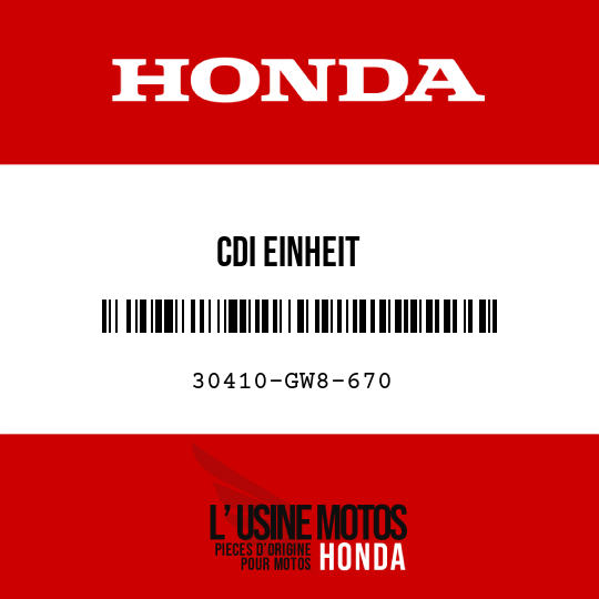image de 30410-GW8-670 CDI EINHEIT