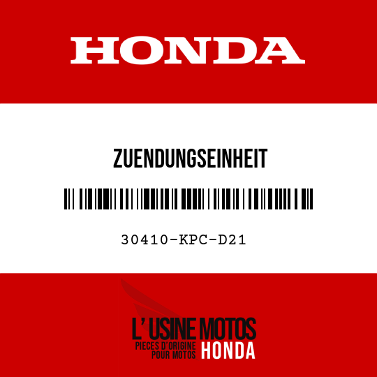 image de 30410-KPC-D21 ZUENDUNGSEINHEIT