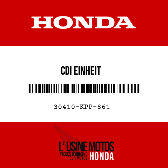 image de 30410-KPP-861 CDI EINHEIT