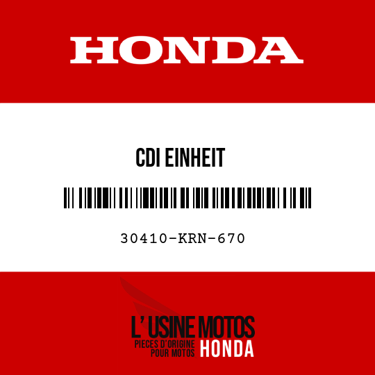 image de 30410-KRN-670 CDI EINHEIT