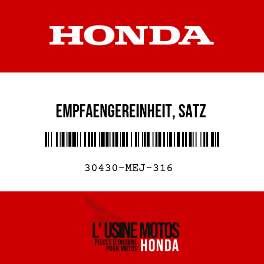 image de 30430-MEJ-316 EMPFAENGEREINHEIT, SATZ
