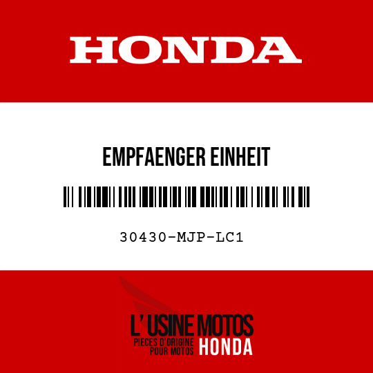 image de 30430-MJP-LC1 EMPFAENGER EINHEIT