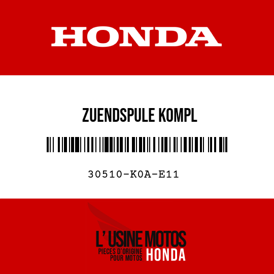 image de 30510-K0A-E11 ZUENDSPULE KOMPL