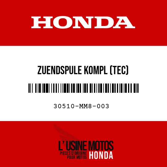image de 30510-MM8-003 ZUENDSPULE KOMPL (TEC)